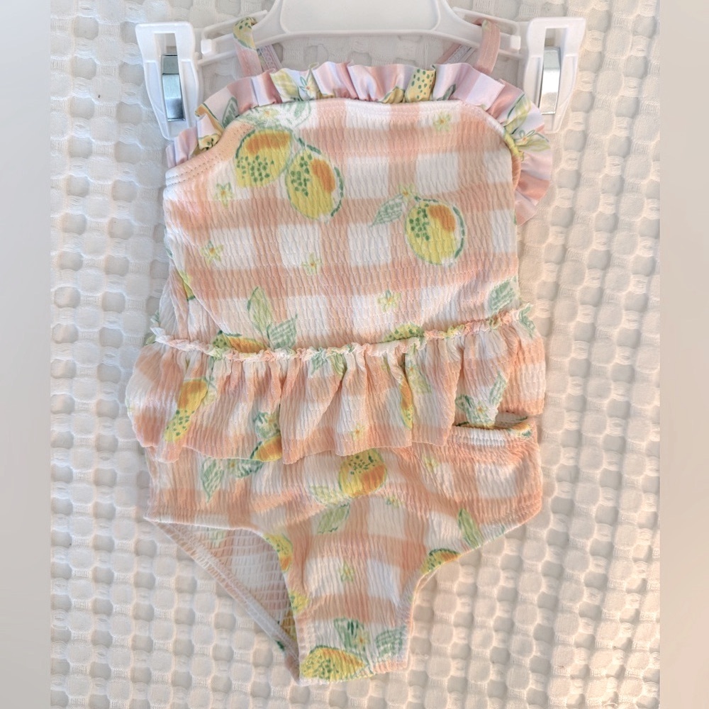 Wippette Floral and Lemon Print Swimsuit
